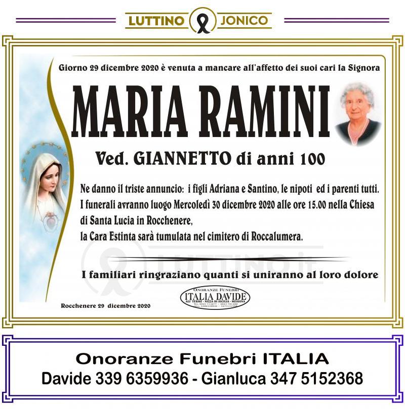 Maria  Ramini 